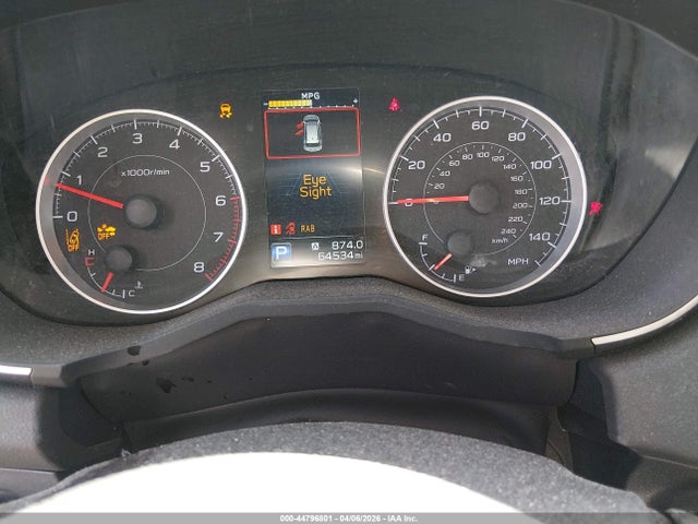 44796801 :رقم المزاد ، 4S4WMAFD1K3438151 vin ، 2019 Subaru Ascent Premium مزاد بيع