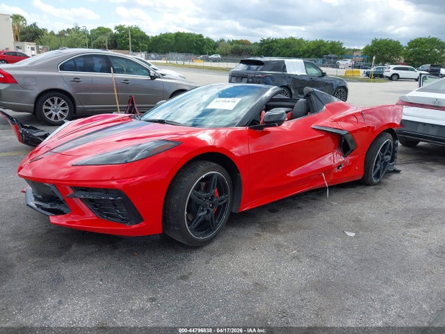 44796838 :رقم المزاد ، 1G1YB3D42S5107741 vin ، 2025 Chevrolet Corvette Stingray Rwd  2lt مزاد بيع