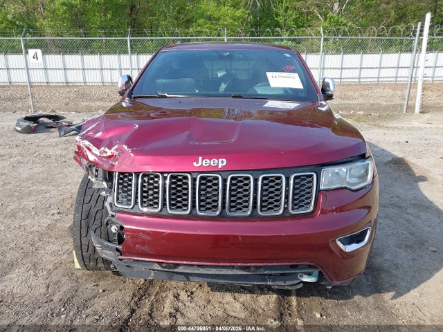 Продажа на аукционе авто 2018 Jeep Grand Cherokee Limited 4x2, vin: 1C4RJEBG2JC397786, номер лота: 44796851