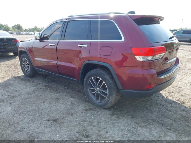 Продажа на аукционе авто 2018 Jeep Grand Cherokee Limited 4x2, vin: 1C4RJEBG2JC397786, номер лота: 44796851