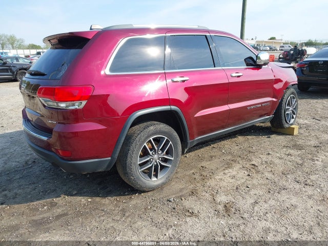 Продажа на аукционе авто 2018 Jeep Grand Cherokee Limited 4x2, vin: 1C4RJEBG2JC397786, номер лота: 44796851