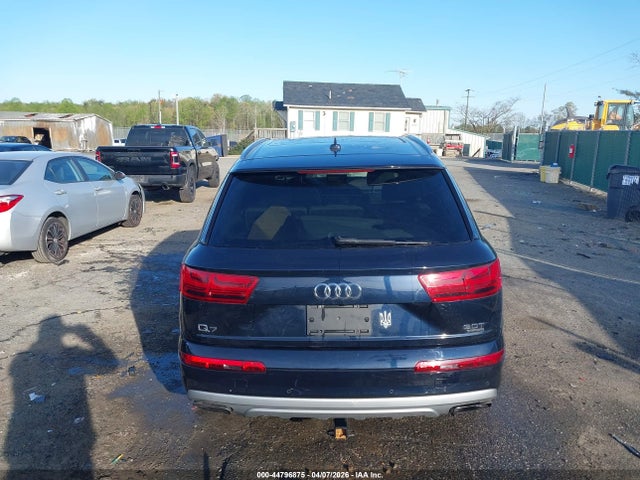 2018 Audi Q7 3.0t Premium მანქანა იყიდება აუქციონზე, vin: WA1LAAF73JD007503, აუქციონის ნომერი: 44796875