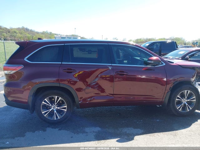 2016 Toyota Highlander Xle V6 მანქანა იყიდება აუქციონზე, vin: 5TDJKRFH1GS261791, აუქციონის ნომერი: 44796953