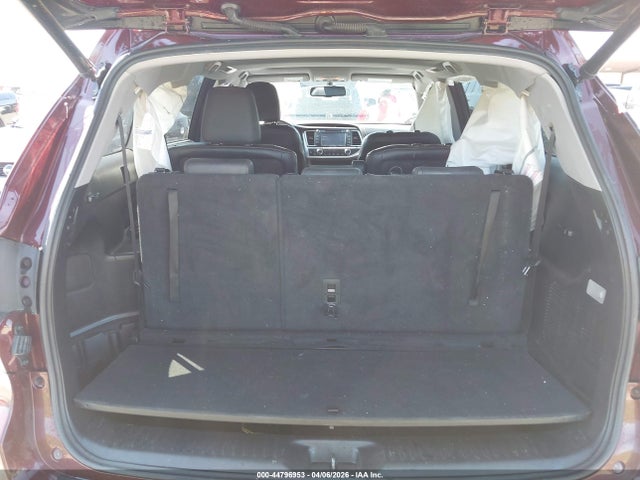 2016 Toyota Highlander Xle V6 მანქანა იყიდება აუქციონზე, vin: 5TDJKRFH1GS261791, აუქციონის ნომერი: 44796953