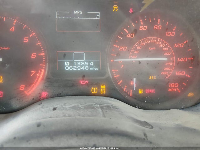 Продаж на аукціоні авто 2015 Subaru Wrx Premium, vin: JF1VA1D64F9800835, номер лоту: 44797039