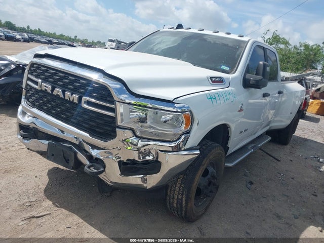 44797056 :رقم المزاد ، 3C63RRHL6PG546157 vin ، 2023 Ram 3500 Big Horn  4x4 8' Box مزاد بيع