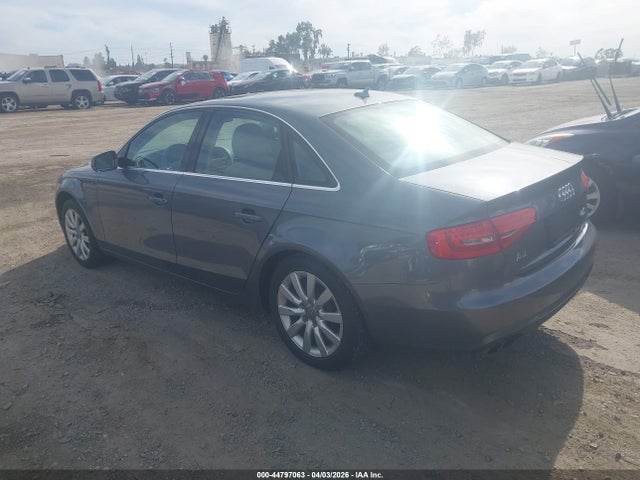 44797063 :رقم المزاد ، WAUBFAFLXDN047234 vin ، 2013 Audi A4 2.0t Premium مزاد بيع