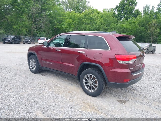 Продажа на аукционе авто 2016 Jeep Grand Cherokee Limited, vin: 1C4RJFBG5GC305309, номер лота: 44797093