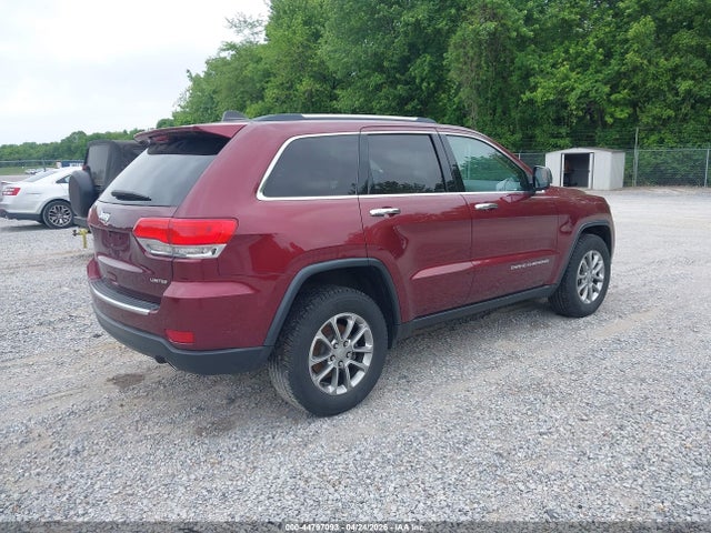 Продажа на аукционе авто 2016 Jeep Grand Cherokee Limited, vin: 1C4RJFBG5GC305309, номер лота: 44797093