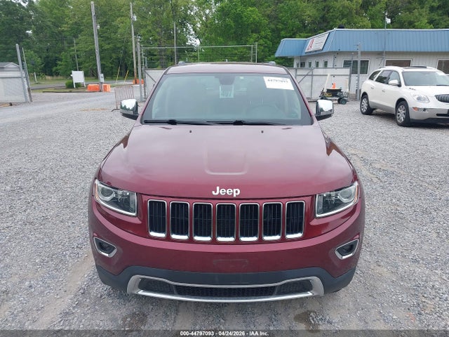 Продажа на аукционе авто 2016 Jeep Grand Cherokee Limited, vin: 1C4RJFBG5GC305309, номер лота: 44797093