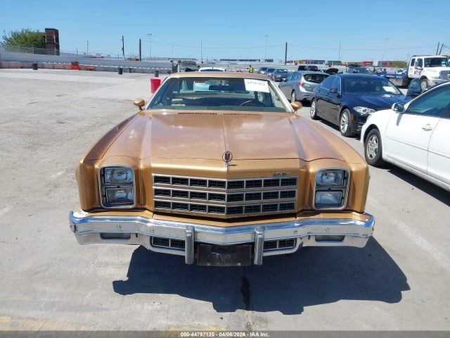 44797125 :رقم المزاد ، 1H57L7Z430036 vin ، 1977 Chevrolet Monte Carlo مزاد بيع