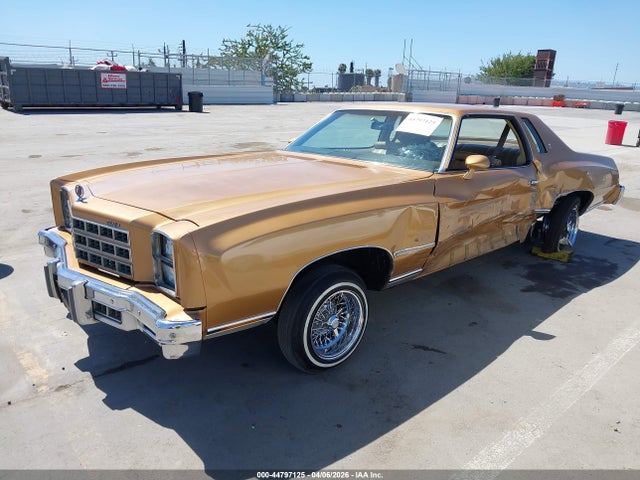44797125 :رقم المزاد ، 1H57L7Z430036 vin ، 1977 Chevrolet Monte Carlo مزاد بيع