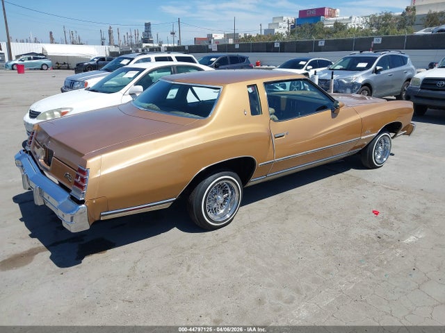 44797125 :رقم المزاد ، 1H57L7Z430036 vin ، 1977 Chevrolet Monte Carlo مزاد بيع