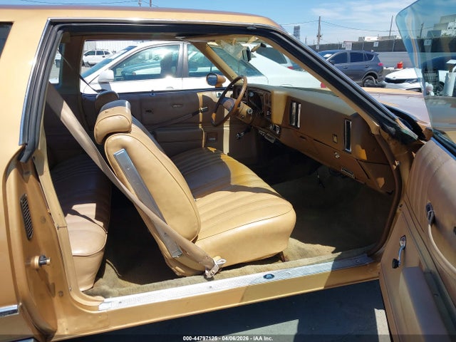 44797125 :رقم المزاد ، 1H57L7Z430036 vin ، 1977 Chevrolet Monte Carlo مزاد بيع