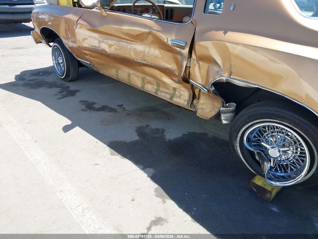 44797125 :رقم المزاد ، 1H57L7Z430036 vin ، 1977 Chevrolet Monte Carlo مزاد بيع