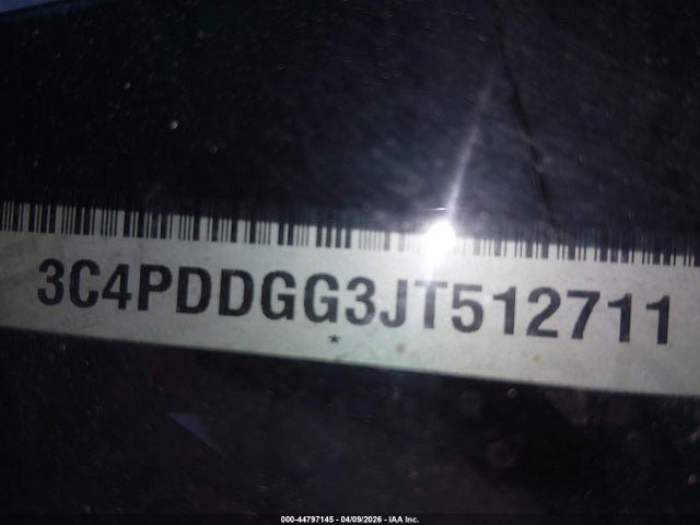Продаж на аукціоні авто 2018 Dodge Journey Crossroad Awd, vin: 3C4PDDGG3JT512711, номер лоту: 44797145