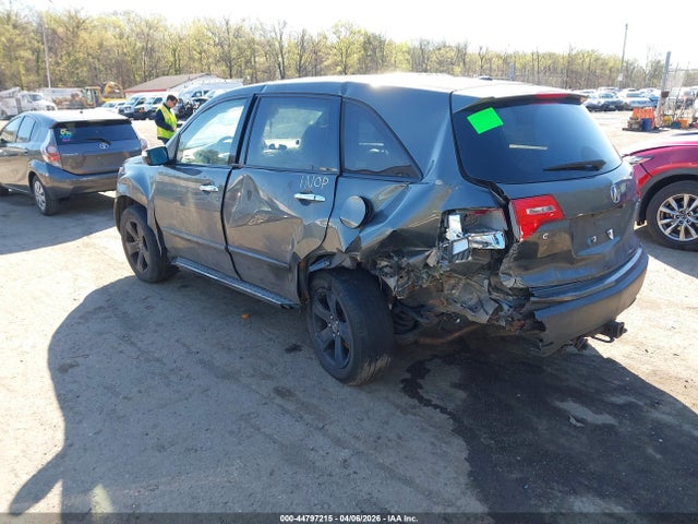 44797215 :رقم المزاد ، 2HNYD28567H524532 vin ، 2007 Acura Mdx Sport Package مزاد بيع