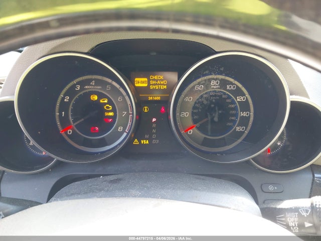 44797215 :رقم المزاد ، 2HNYD28567H524532 vin ، 2007 Acura Mdx Sport Package مزاد بيع