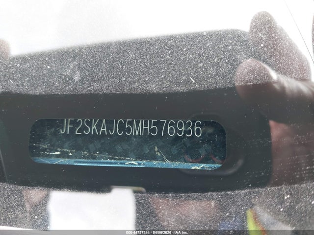 44797244 :رقم المزاد ، JF2SKAJC5MH576936 vin ، 2021 Subaru Forester Premium مزاد بيع