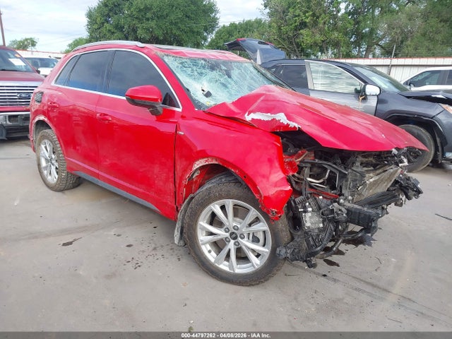 Auction sale of the 2022 Audi Q3 Premium Plus 45 Tfsi S Line Quattro Tiptronic, vin: WA1EECF35N1149025, lot number: 44797262