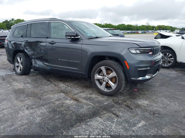Продаж на аукціоні авто 2021 Jeep Grand Cherokee L Limited 4x4, vin: 1C4RJKBG4M8158729, номер лоту: 44797367