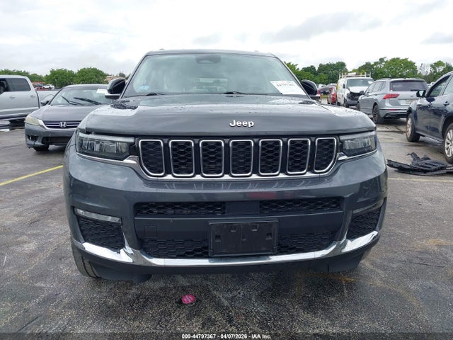 44797367 :رقم المزاد ، 1C4RJKBG4M8158729 vin ، 2021 Jeep Grand Cherokee L Limited 4x4 مزاد بيع