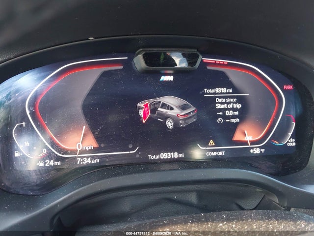 2025 Bmw X4 Xdrive30i მანქანა იყიდება აუქციონზე, vin: 5UX33DT0XS9061604, აუქციონის ნომერი: 44797412