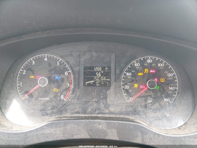 2011 Volkswagen Jetta 2.5l Se მანქანა იყიდება აუქციონზე, vin: 3VWDX7AJXBM337706, აუქციონის ნომერი: 44797440