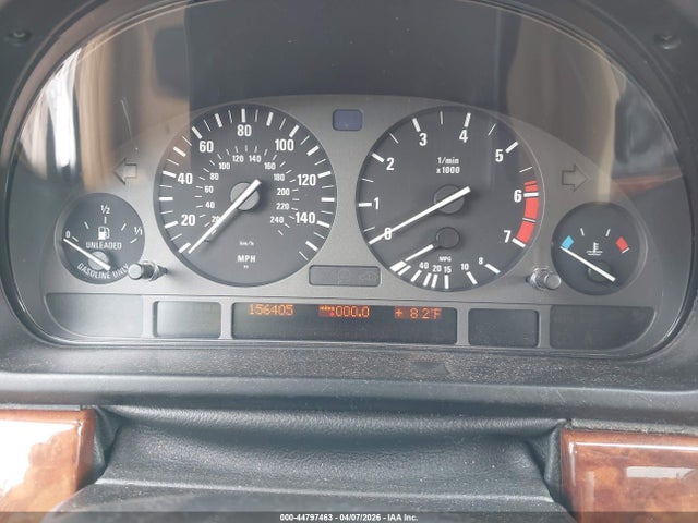 1997 Bmw 540ia მანქანა იყიდება აუქციონზე, vin: WBADE6320VBW57294, აუქციონის ნომერი: 44797463