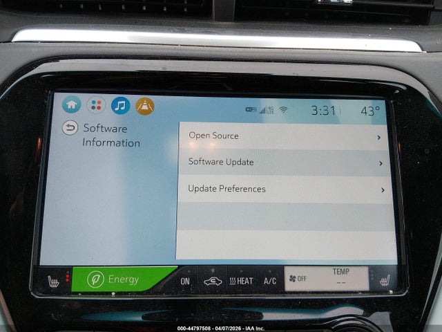 1G1FZ6S04L4120728 Chevrolet Bolt Ev Fwd Premier