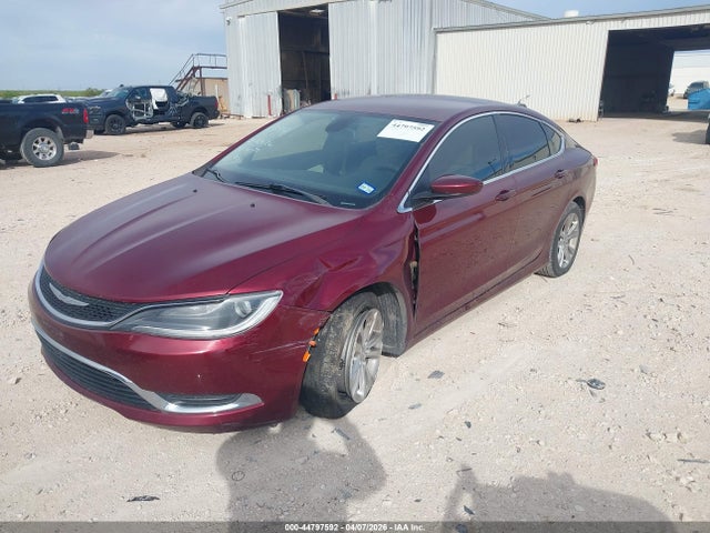 2016 Chrysler 200 Limited მანქანა იყიდება აუქციონზე, vin: 1C3CCCAB3GN160994, აუქციონის ნომერი: 44797592
