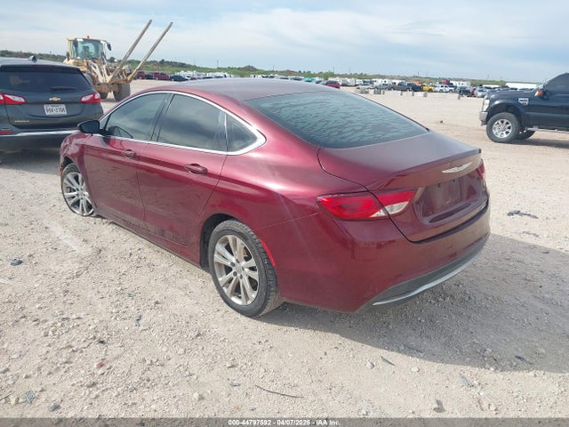 2016 Chrysler 200 Limited მანქანა იყიდება აუქციონზე, vin: 1C3CCCAB3GN160994, აუქციონის ნომერი: 44797592