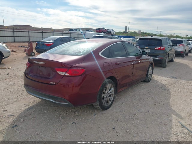 Aukcja sprzedaży 2016 Chrysler 200 Limited, vin: 1C3CCCAB3GN160994, numer aukcji: 44797592