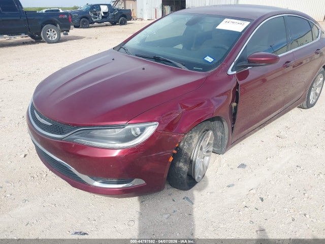 2016 Chrysler 200 Limited მანქანა იყიდება აუქციონზე, vin: 1C3CCCAB3GN160994, აუქციონის ნომერი: 44797592