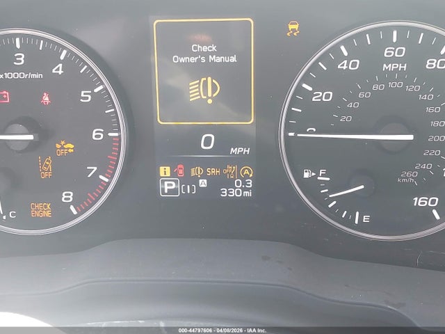 Aukcja sprzedaży 2026 Subaru Crosstrek Premium, vin: 4S4GUHD68T3743102, numer aukcji: 44797606