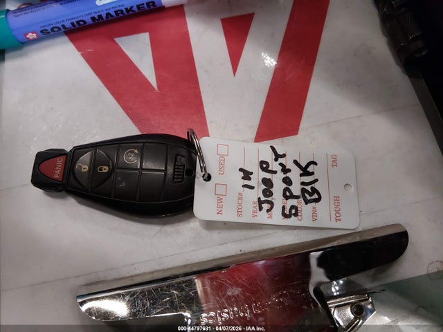 Продажа на аукционе авто 2014 Jeep Cherokee Sport, vin: 1C4PJMAB1EW125287, номер лота: 44797681