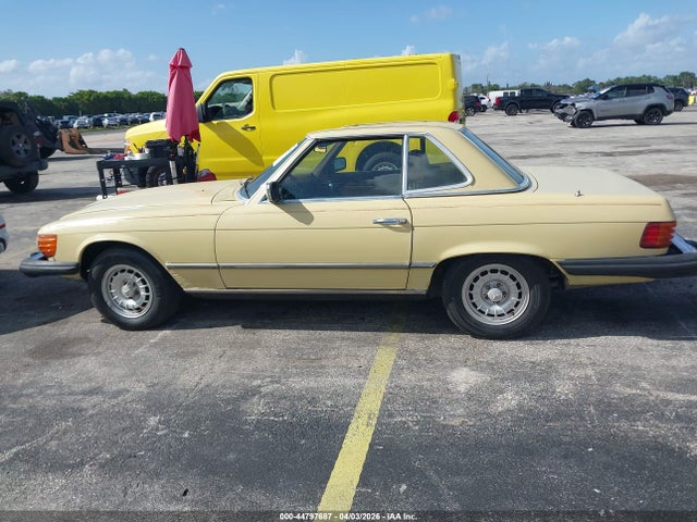 1978 Mercedes 450 Sl C მანქანა იყიდება აუქციონზე, vin: 10704412042688, აუქციონის ნომერი: 44797687