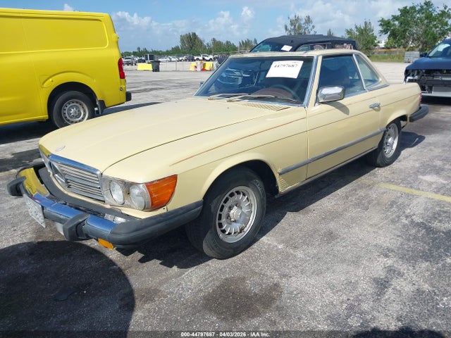 1978 Mercedes 450 Sl C მანქანა იყიდება აუქციონზე, vin: 10704412042688, აუქციონის ნომერი: 44797687