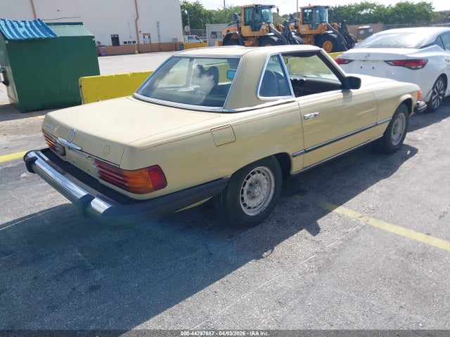 1978 Mercedes 450 Sl C მანქანა იყიდება აუქციონზე, vin: 10704412042688, აუქციონის ნომერი: 44797687