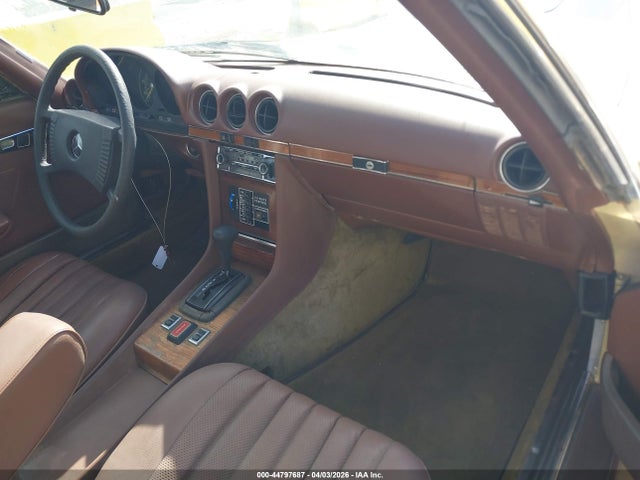 1978 Mercedes 450 Sl C მანქანა იყიდება აუქციონზე, vin: 10704412042688, აუქციონის ნომერი: 44797687