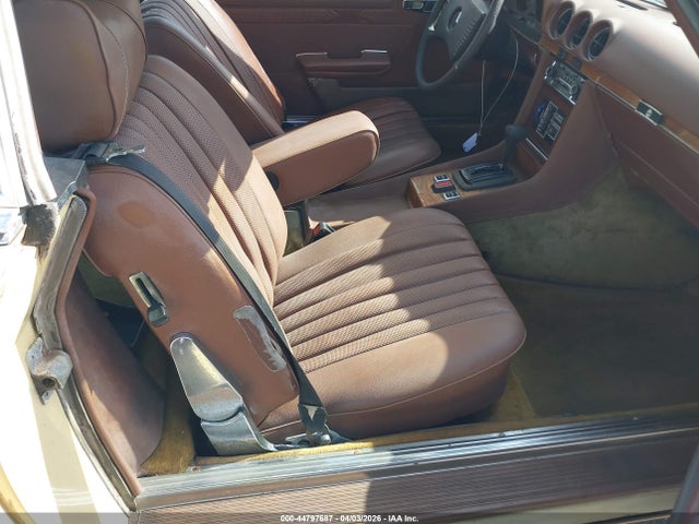 1978 Mercedes 450 Sl C მანქანა იყიდება აუქციონზე, vin: 10704412042688, აუქციონის ნომერი: 44797687