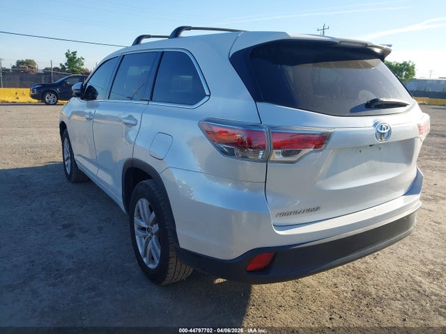 5TDZKRFH1GS173214 Toyota Highlander Le V6