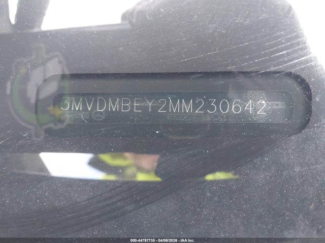 44797735 :رقم المزاد ، 3MVDMBEY2MM230642 vin ، 2021 Mazda Cx-30 2.5 Turbo Premium Plus مزاد بيع
