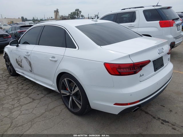 2017 Audi A4 2.0t Premium მანქანა იყიდება აუქციონზე, vin: WAUENAF44HN029682, აუქციონის ნომერი: 44797784