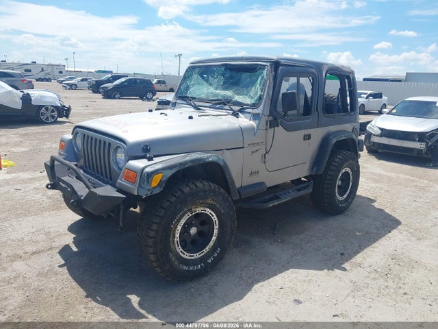 Auction sale of the 2001 Jeep Wrangler Sport, vin: 1J4FA49S81P328093, lot number: 44797796