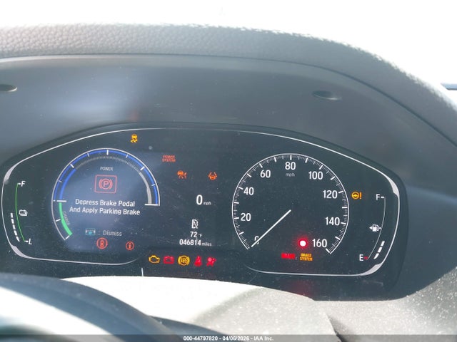 44797820 :رقم المزاد ، 1HGCV3F96NA007401 vin ، 2022 Honda Accord Hybrid Touring مزاد بيع