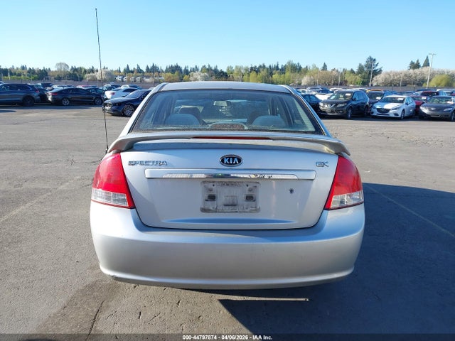 2008 Kia Spectra Ex მანქანა იყიდება აუქციონზე, vin: KNAFE122285582226, აუქციონის ნომერი: 44797874