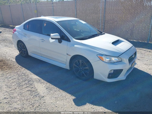 2015 SUBARU WRX JF1VA1D69F8809164