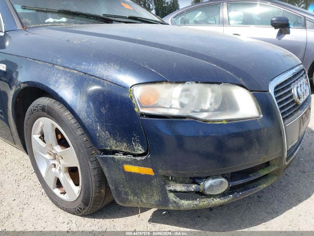 2006 Audi A4 2.0t მანქანა იყიდება აუქციონზე, vin: WAUAF78E86A272372, აუქციონის ნომერი: 44797979