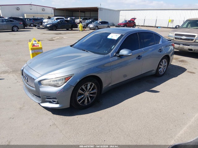 2014 Infiniti Q50 Premium მანქანა იყიდება აუქციონზე, vin: JN1BV7AR7EM690879, აუქციონის ნომერი: 44797997